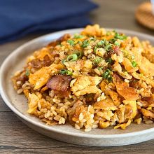 子どもが喜ぶ♪豚バラねぎだれチャーハン