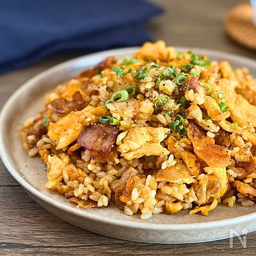 子どもが喜ぶ♪豚バラねぎだれチャーハン