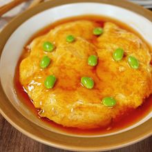 【かに玉】ふわふわ卵と、とろとろ餡♪