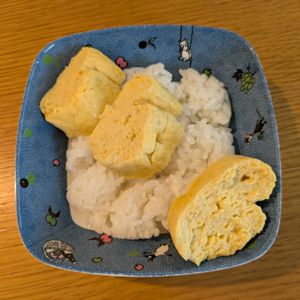 46nekoの作ってみた!投稿(☆主材料２つ驚きのふわふわ！だし巻き卵風☆レンジで簡単)