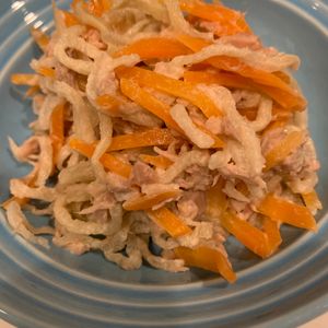 じんじゃーの作ってみた!投稿(切干大根のツナマヨサラダ)