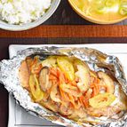 【そのまま焼ける下味冷凍】鮭のホイル焼き