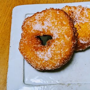 1331519の作ってみた!投稿(ホットケーキミックスで作る ふわふわドーナツ)