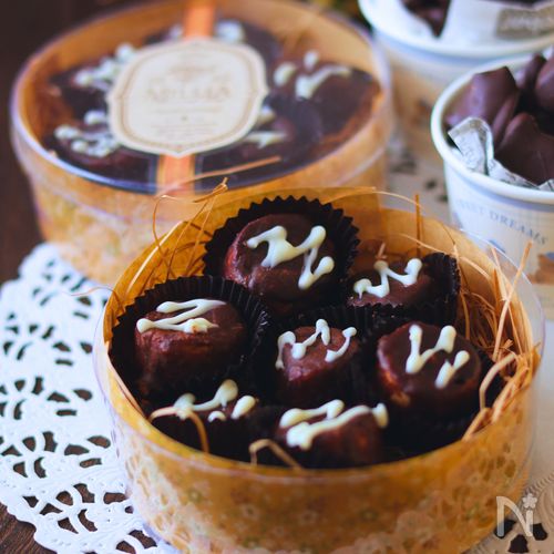 【バレンタイン】簡単♪節約♪お麩ショコラ