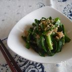 レンジで簡単！ニラツナ。