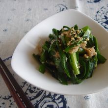 レンジで簡単！ニラツナ。