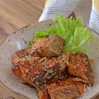 鮭のごま照り焼き