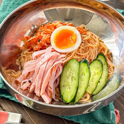 【天才的に旨いそうめんのビビン麺】甘辛でさっぱり♡ハマる味！