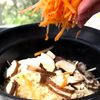 疲れた日に！にらの春雨スープの工程2