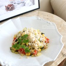 玄米と夏野菜のリゾット