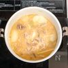 【カブと豚肉の担々スープ】グッと元気が出るスタミナレシピ！の工程2