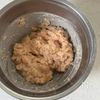 【バジルチーズチキン】カリカリチーズのつくね風の工程2
