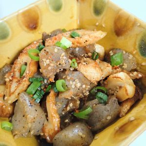 ゆみの作ってみた!投稿(【こんにゃくとちくわの甘辛煮】すぐできて作り置きにも◎)