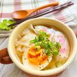 包む手間いらず！ちゅるんと美味しい♪ワンタンスープ
