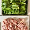 炒めるだけで春ごはん！《菜の花と鶏もも肉のペペロン炒め》の下準備