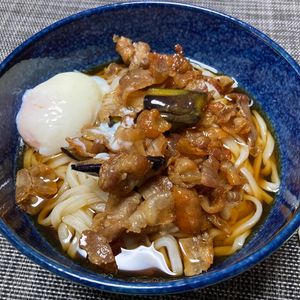 1063469の作ってみた!投稿(【豚なすぶっかけうどん】冷でも温でも◎！パパッと簡単♬)