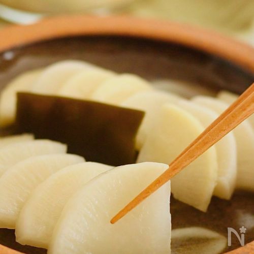 冬の定番、甘酒でつくる【べったら漬け】