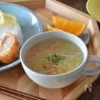 野菜を食べるスープ！コンソメジュリエンヌ