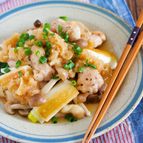疲れた胃腸に♪『鶏肉と長ねぎのさっぱり♡おろしポン酢がけ』