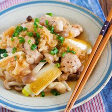 疲れた胃腸に♪『鶏肉と長ねぎのさっぱり♡おろしポン酢がけ』