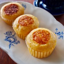 【米粉チーズ蒸しパン】フライパンで！ふんわりもちっと♪