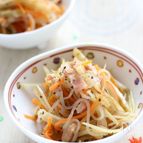 塩味・ベーコン入りきんぴらごぼう