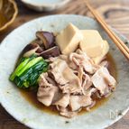 豚肉の “肉豆腐” ひと手間でお肉やわらか！