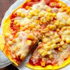 【豆腐ピザ】材料２つ！小麦粉不要・レンジで簡単★