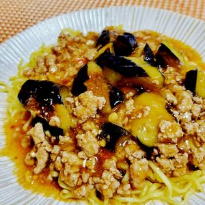 ヴェルの作ってみた!投稿(【ひき肉と茄子のピリ辛あんかけ焼きそば】)