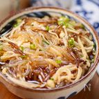 えのき糸こんきくらげの♪ちゅるちゅるコリコリ酢の物🤩
