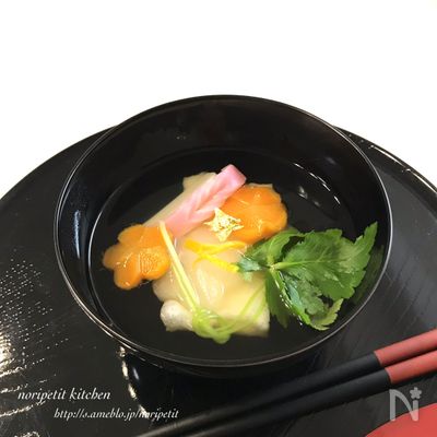 わが家のシンプル雑煮♡
