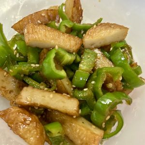 えみりーの作ってみた!投稿(さつま揚とピーマンの甘辛きんぴら【#作り置き #お弁当】)