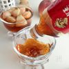 材料3つ 桃の紅茶ゼリーの工程3