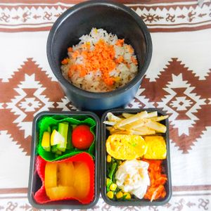 RiKOPiNの作ってみた!投稿(枝豆とチーズの出し巻き卵)