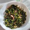 KUMIKOの作ってみた!投稿(【痩せたい時の大根葉とベーコンのふりかけ】味付け簡単♪)
