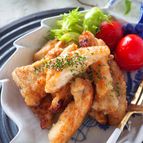 ガッツリ男子も喜ぶ＊鶏むね肉のスティックマヨ照り焼き＊