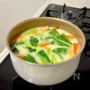 具だくさん♩厚揚げとかぼちゃのまろやかスープの工程4
