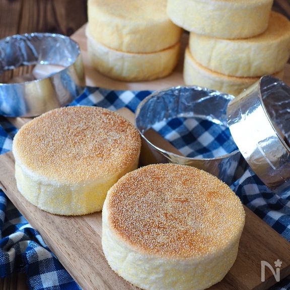 牛乳パックで、イングリッシュマフィン