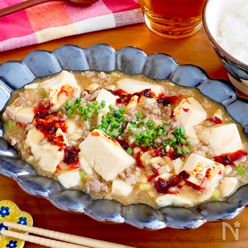 米粉で作る【コク旨麻婆豆腐】