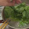 【再現】サイゼリヤの!きのことほうれん草のクリームパスタ♪の工程1