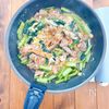 豚こまと小松菜の極旨中華あんかけ丼の工程5