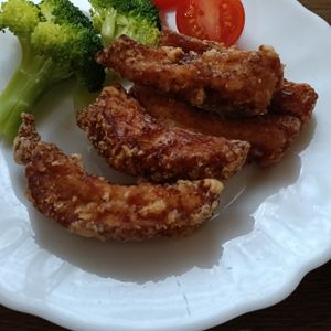 ぽぽペの作ってみた!投稿(メカジキの竜田揚げ)