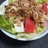 ゆっこの作ってみた!投稿(『豆腐とツナとトマトのサラダ』~胡麻おかかだれ~)