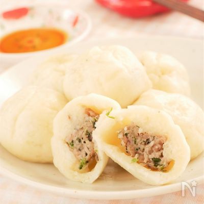 【卵・乳・小麦粉不使用】グルテンフリー米粉のプチ肉まん