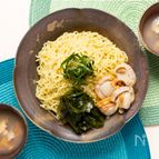 海鮮香る、いちご煮冷製つけ麺