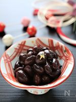 圧力鍋で20分！お節料理　黒豆