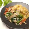 とのちゃまの作ってみた!投稿(【五目あんかけ炒飯】夫が絶賛！レンジ&フライパンで同時調理♡)