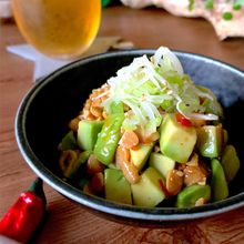 最高おつまみ【アボカドねぎ納豆】コク旨やや辛(隠し味あり)