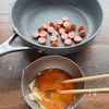 【とろたまウインナー丼】包丁不要！の工程1