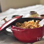 トマトの韓国風ピラフ〜STAUBレシピ〜